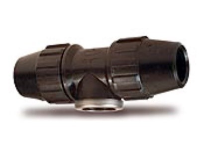 Te 90 rosca hembra polietileno